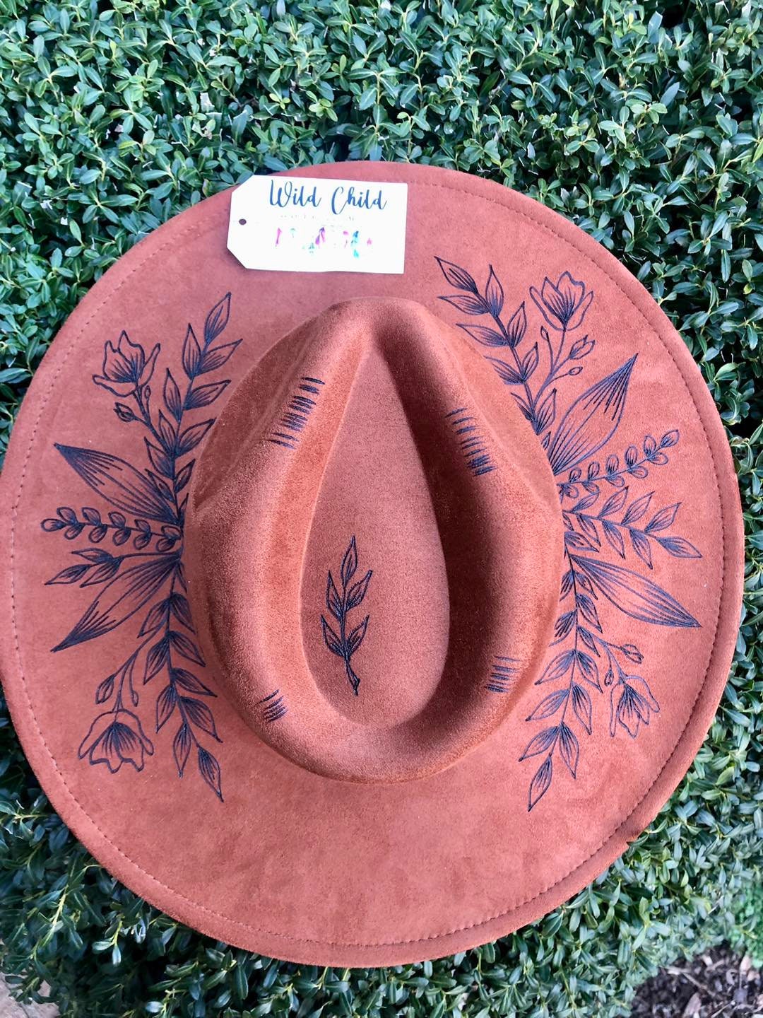 STEMS - Hand Burned Hat