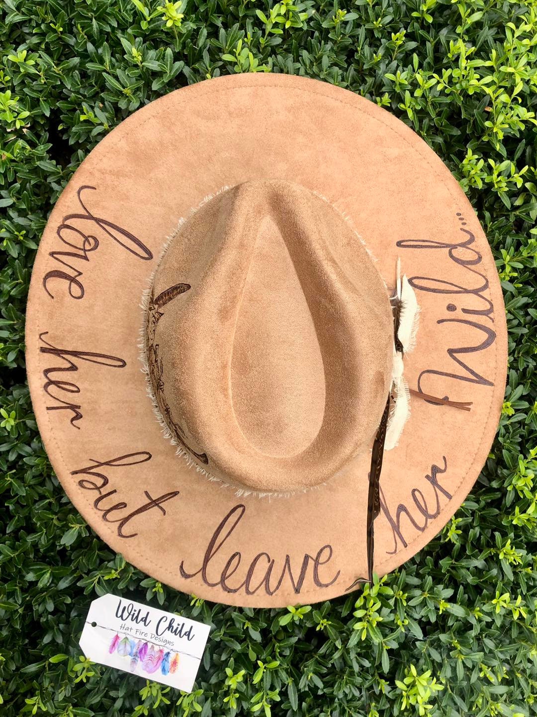 HIGHLAND Cow - Custom Hand Burned Hat