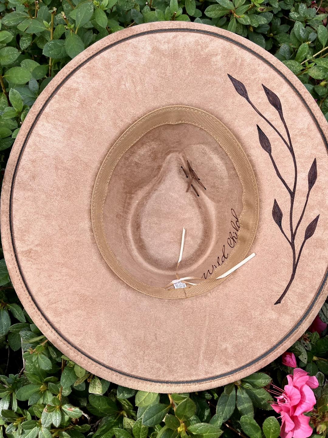 FIESTA* Handmade Custom Burned Hat