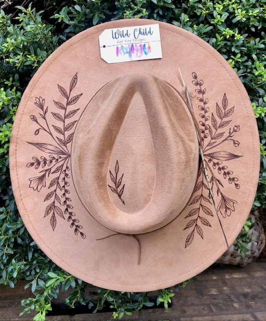 STEMS - Hand Burned Hat