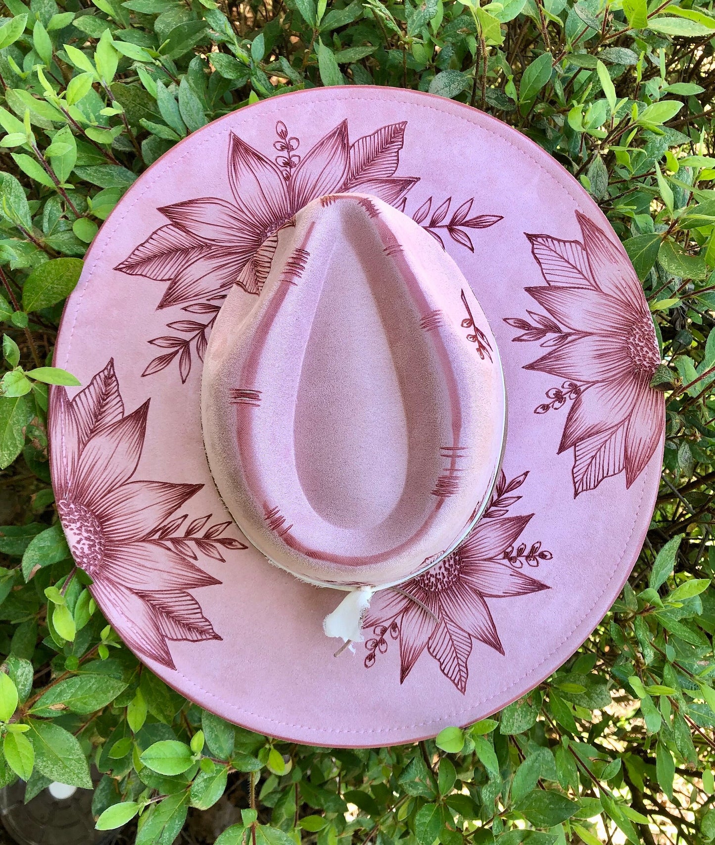Sunflowers EVERYWHERE - Custom Hand Burned Hat