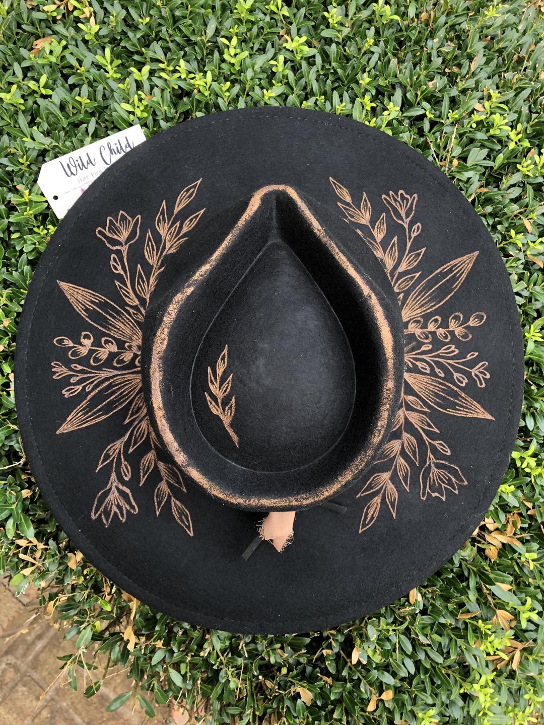 STEMS - Hand Burned Hat