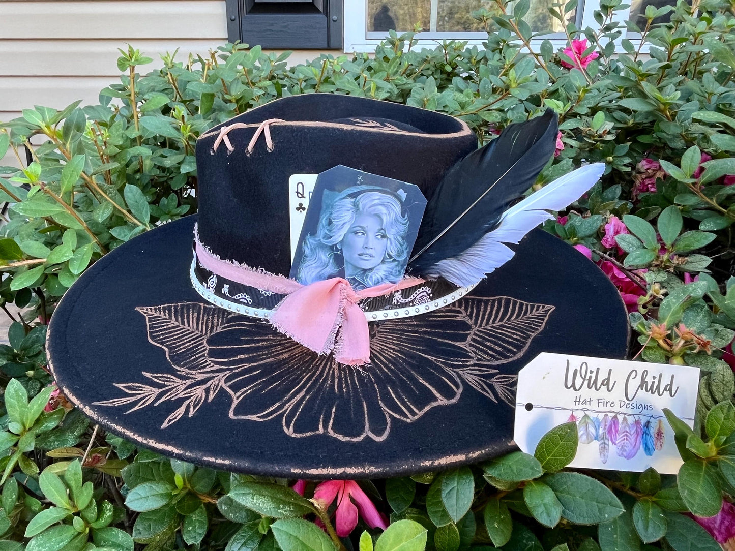 I Beg your PARTON - Handmade Custom Burned Hat